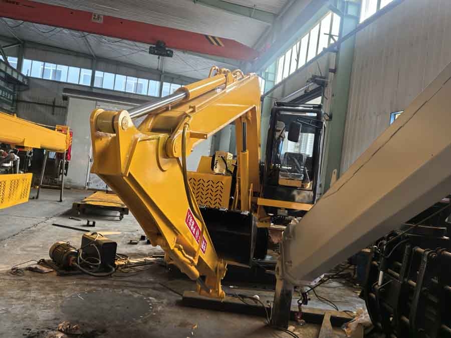 挖抓船吊固定吊車(chē)載吊總成